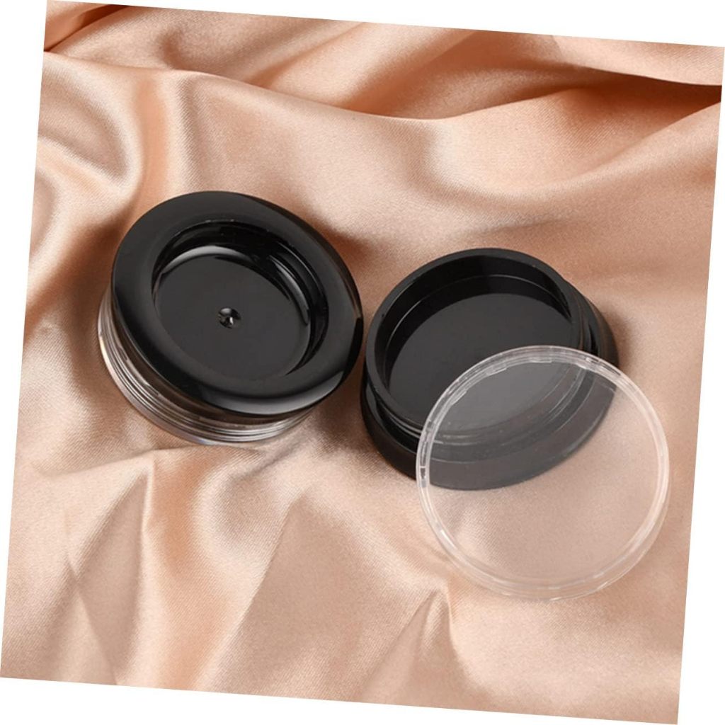 Pote Vazio 4cm Para Organização Glitter Strass Joia Nails Manicure **Cor Aleatória**