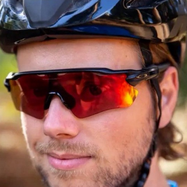 Óculos de Ciclismo Lente Polarizada UV400 Corrida ao Ar Livre Óculos Sol Esportivos à Prova de Vento Presente de Moda