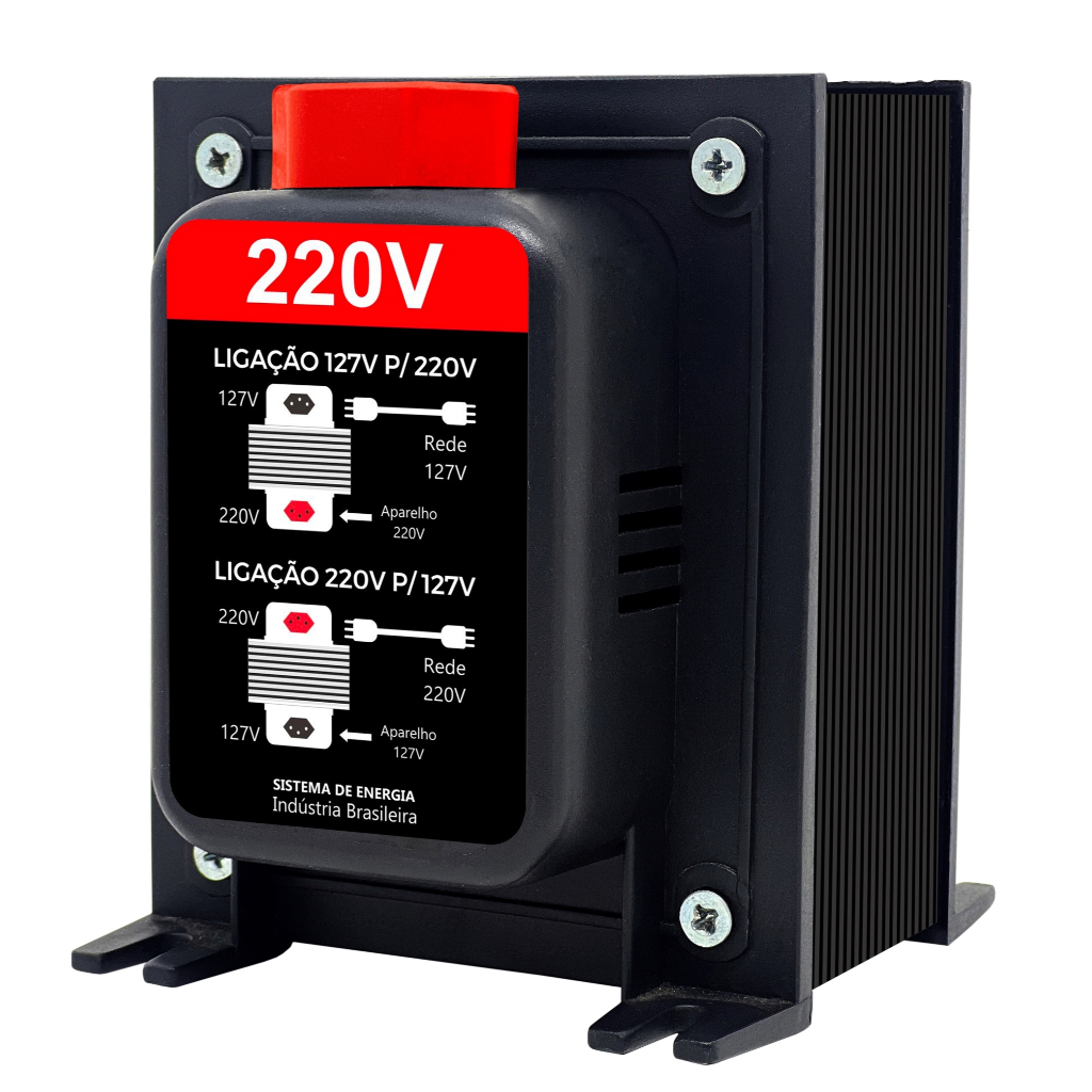 Geladeira Frost Free suporta perfeitamente Transformador 5000va 220/110 Bivolt tomada Promoção..