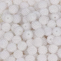 Miçanga Pérola Craquelada 10mm - Peças para Artesanato e Bijuterias
