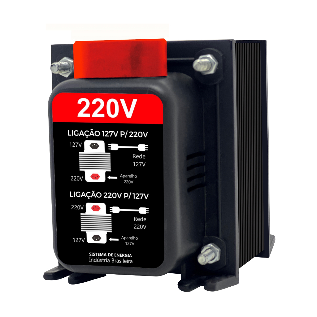 Auto Transformador conversor 1500va Conversor Bivolt Voltagem energia 110 Para 220v E 220 Para 110