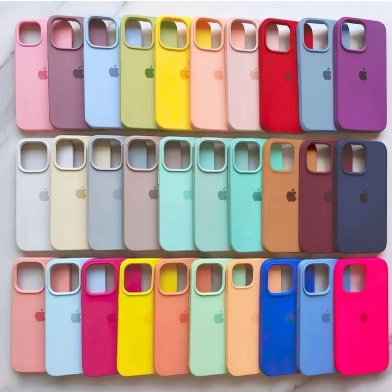 Capa Case Capinha Silicone Aveludado iPhone 16 Pro/16 Pro Max em Oferta na Shopee