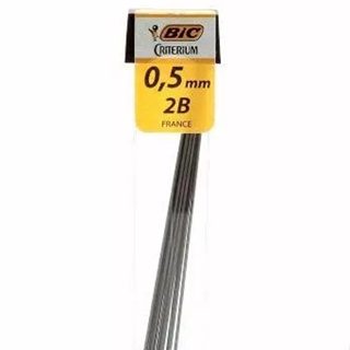 Grafite 0.5 2B c/12 unidades BIC em Oferta na Shopee