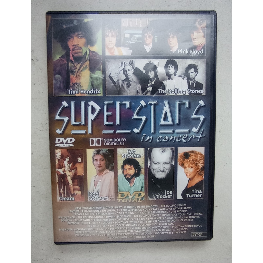 Dvd Original - Superstars In Concert - Pink Floyd / Joe Cocker