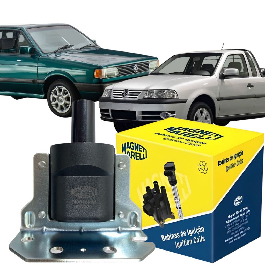 Bobina Ignição Vw Santana Gol Quantum 1.8 2.0 8v 1997 2002 em Oferta na Shopee