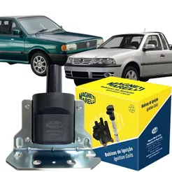 Bobina Ignição Vw Santana Gol Quantum 1.8 2.0 8v 1997 2002