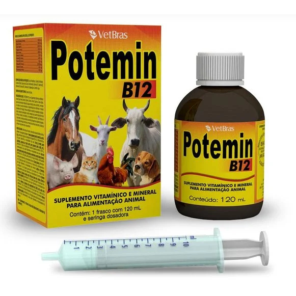Potemin B12 - Suplemento Vitaminico E Mineral 120ml em Oferta na Shopee