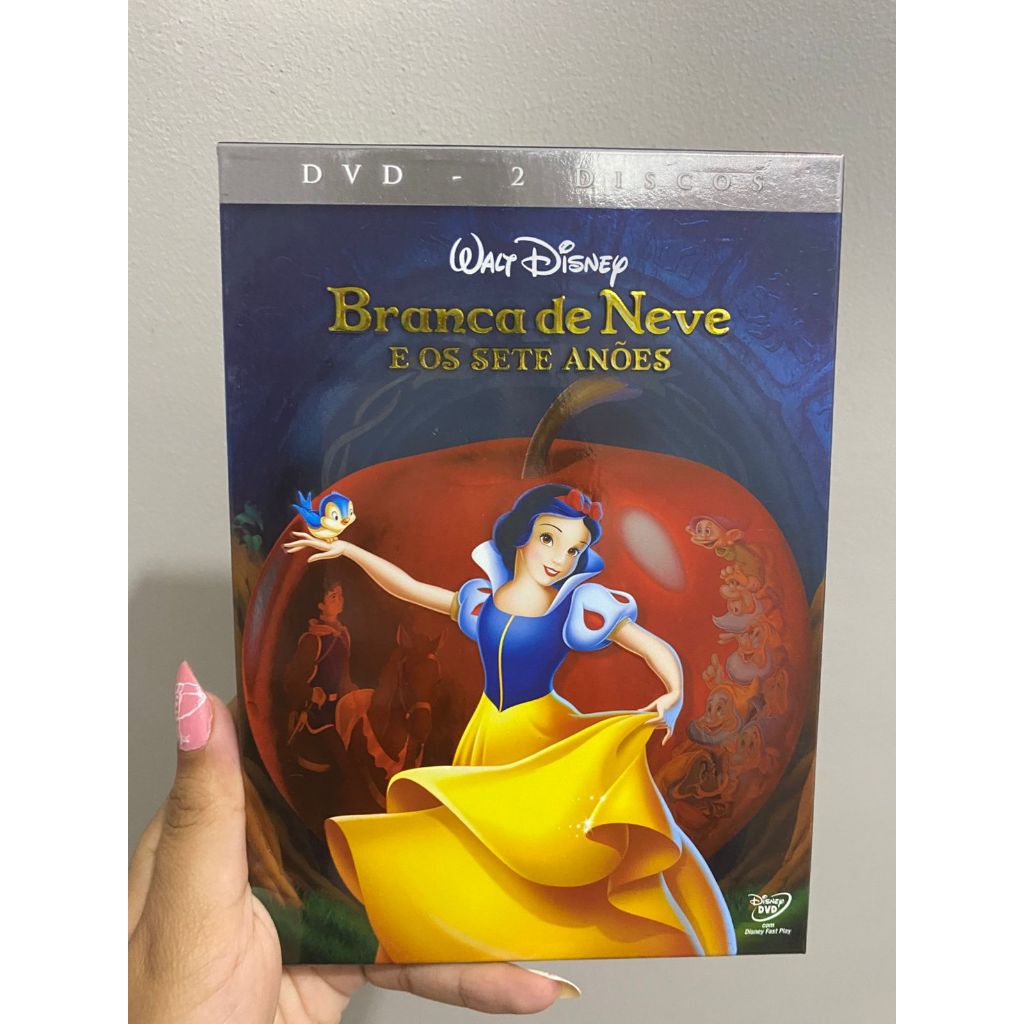 DVD Branca de neve e os sete anões- 2 discos