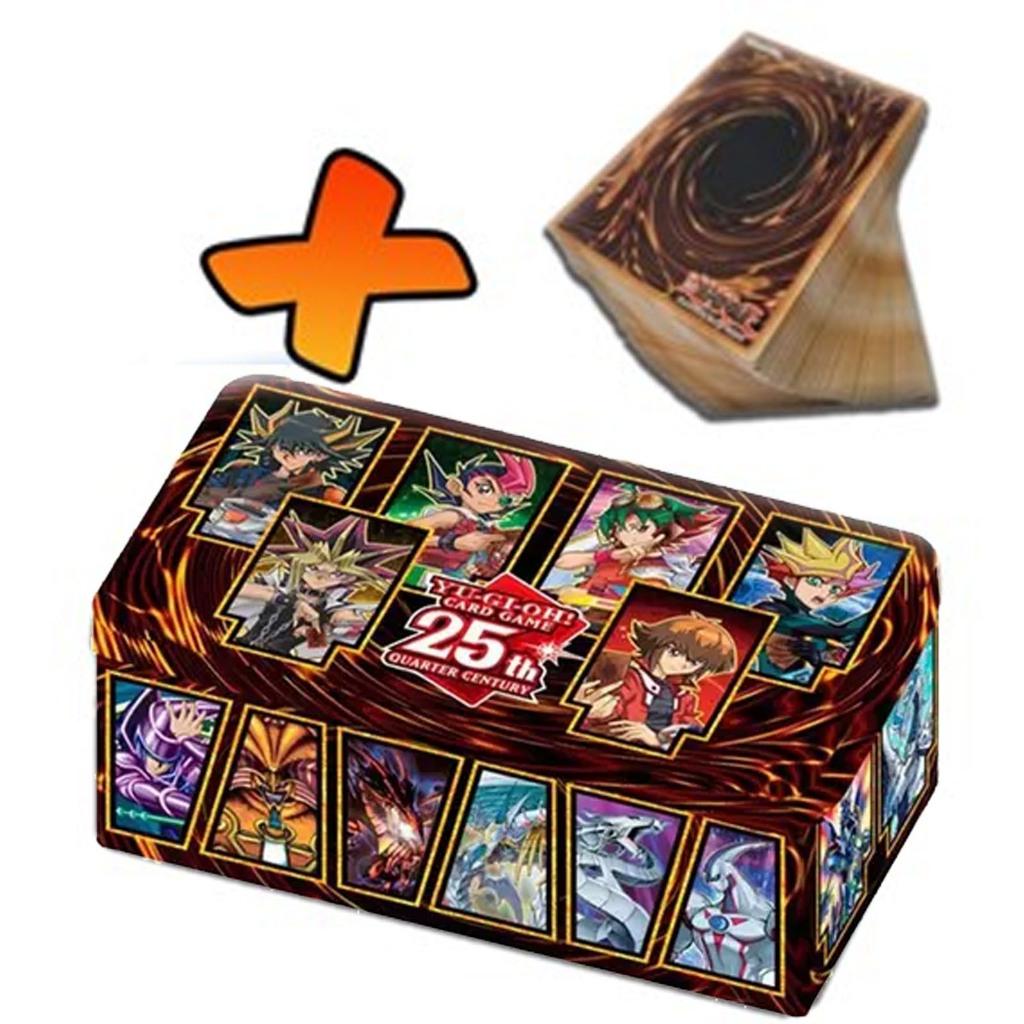 Lata 2023 Com Lote de 50 Cartas Original Yugioh