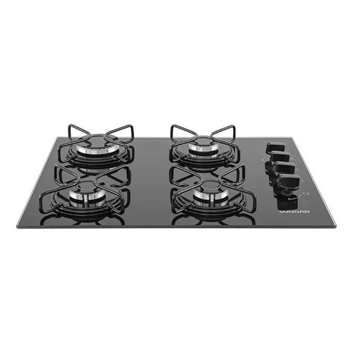 Fogão Cooktop Gás Suggar Premium Fg4004avp Preto 127/220v