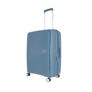 Mala American Tourister Curio Azul Jeans Média em Oferta na Shopee