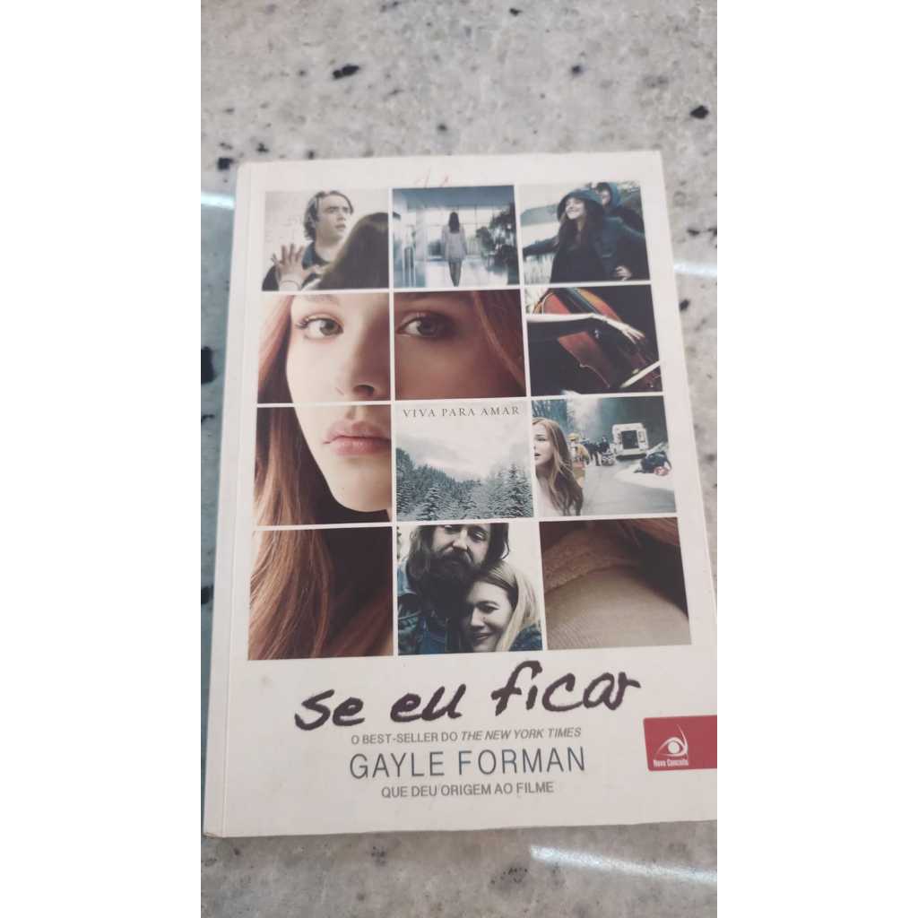KIT LIVRO SE EU FICAR E PARA ONDE ELA FOI