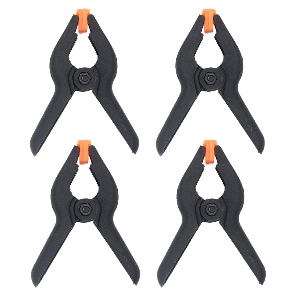 Kit 4 Garra Pinça Presilha Grampo Mola Pregador Fundo Infinito 9cm  Promo