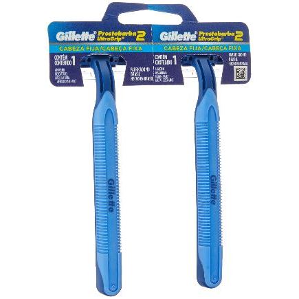 Aparelho de Barbear Gillette Prestobarba Ultragrip 2 – Lâminas Descartáveis, Conforto e Precisão em Oferta na Shopee
