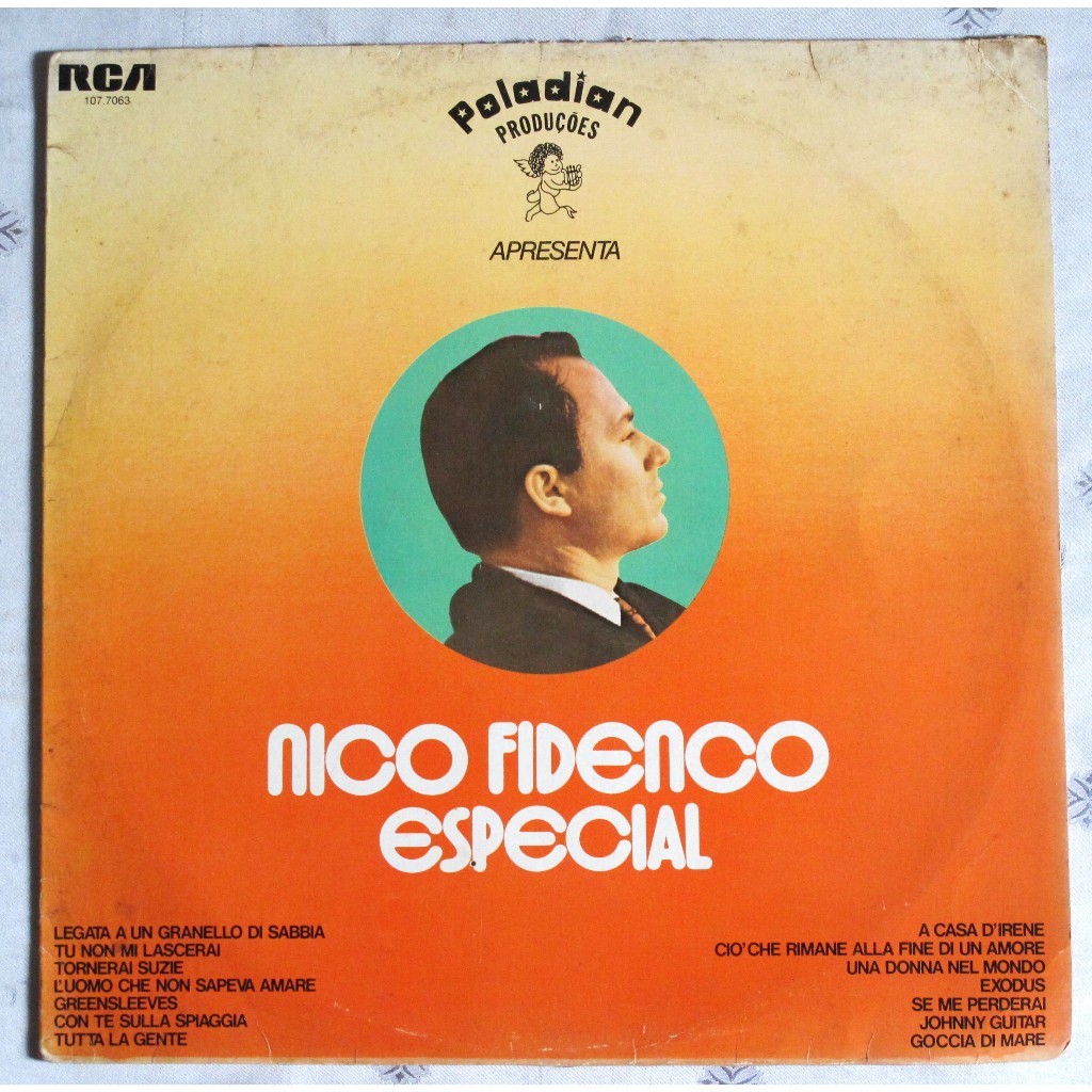 LP Vinil - Nico Fidenco - Especial