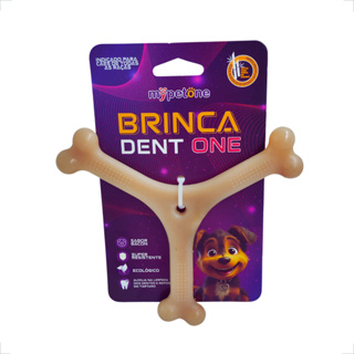 Osso Bamboo Formato Y Brinca Dent One Sabor Bacon - Tam. G em Oferta na Shopee