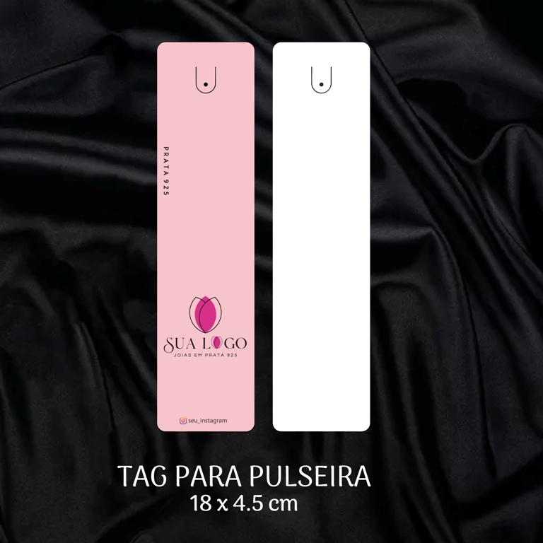 Tag Personalizada para Pulseira em Oferta na Shopee