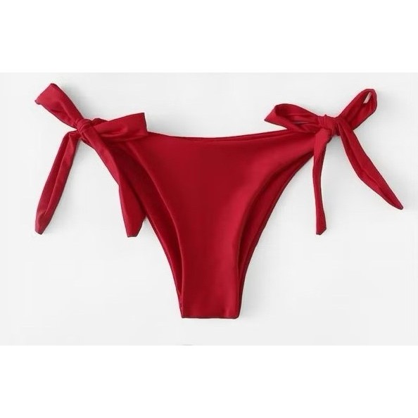 Calcinhas de biquini Amarração avulsa moda praia feminina em Oferta na Shopee