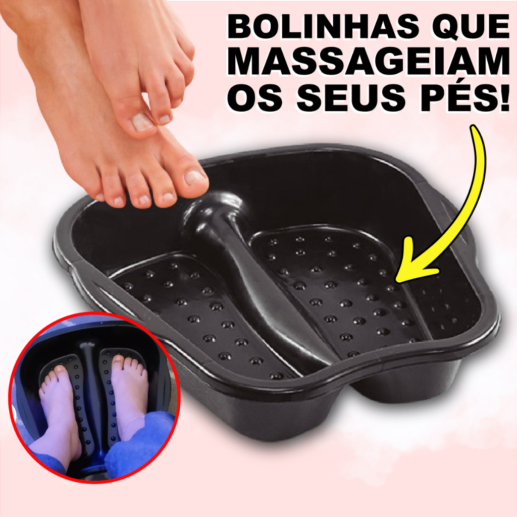 Bacia para Pés Massageador: Onde Comprar | BuscaProdutos