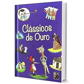Clássicos de ouro - Os contos de fadas que encantam as crianças em Oferta na Shopee
