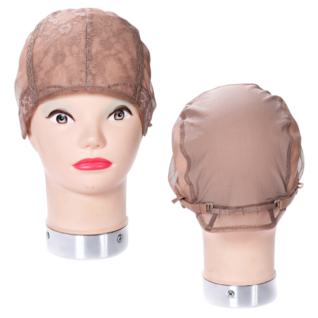 Touca Intertela Para Confecção De Peruca Full Lace Wig Fio A Fio Cor Bege