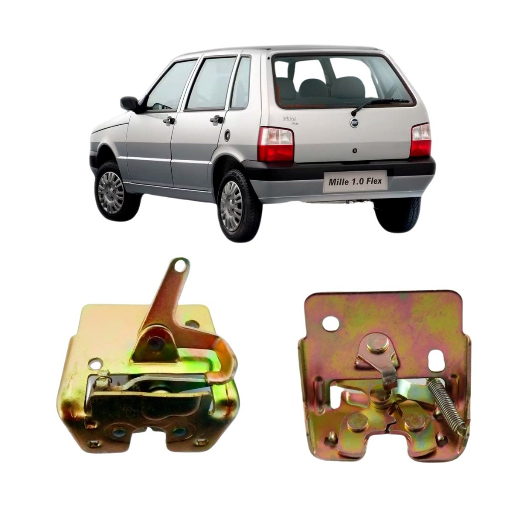 Fechadura Uno Mille Interna Porta Malas 1996 Até 2003 em Oferta na Shopee