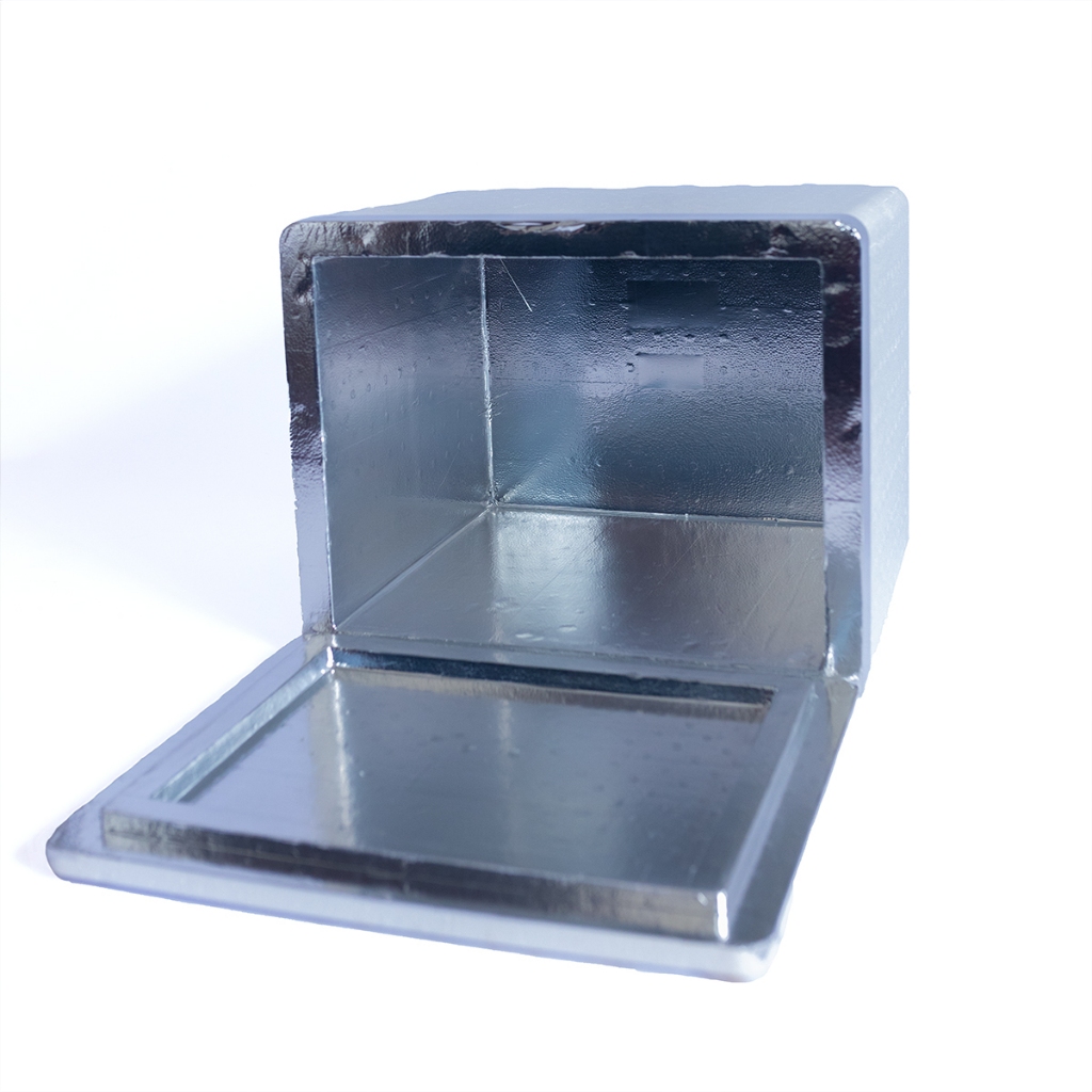 Caixa De Isopor Térmica Laminada Ifood Rappi Uber Eats 35cm- 45L