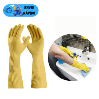 LUVA DE LÁTEX DANNY LONGATEX PUNHO LONGO MULTIUSO RESISTENTE AO CALOR MULTIUSO PARA LIMPEZA LOUÇA em Oferta na Shopee