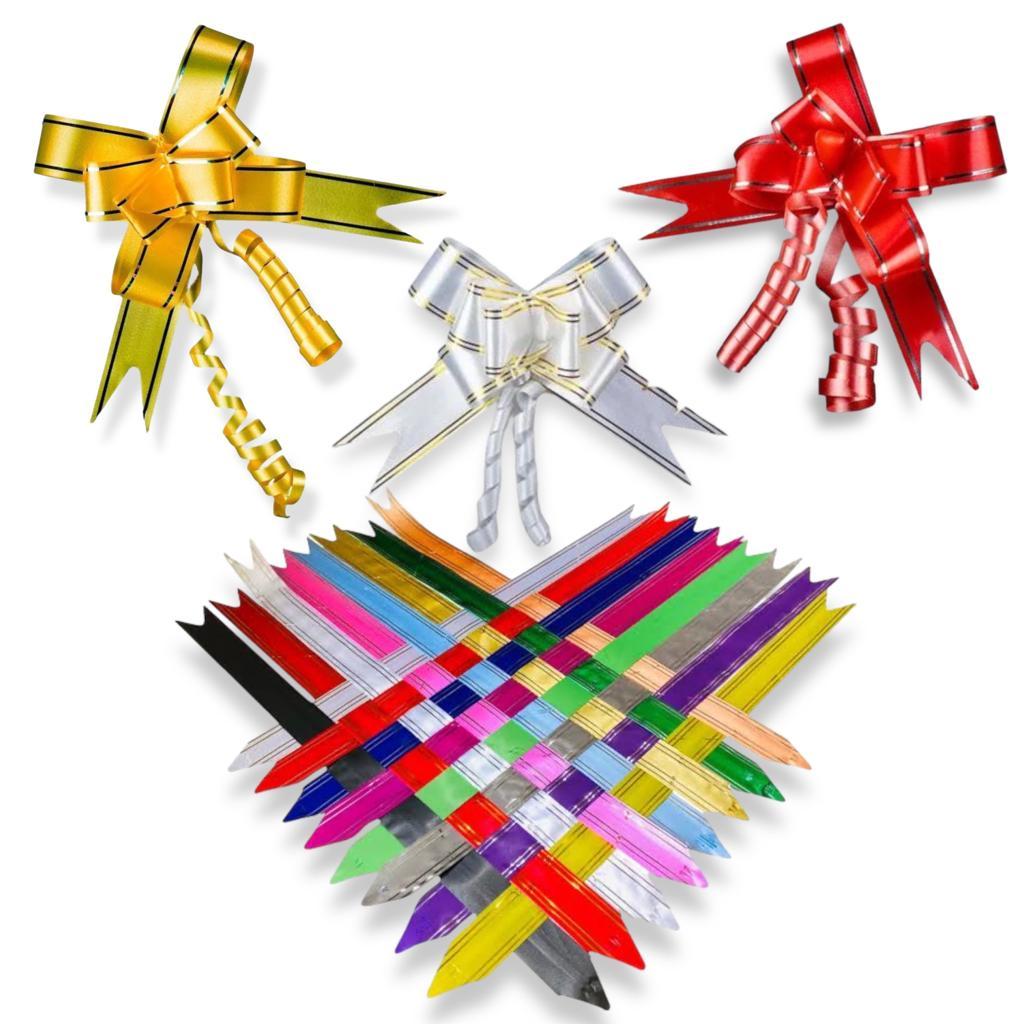 Kit 1000 Laços Fácil Mágico Gravata Para Presente 18x35cm 1000 ou 500 unidades em Oferta na Shopee