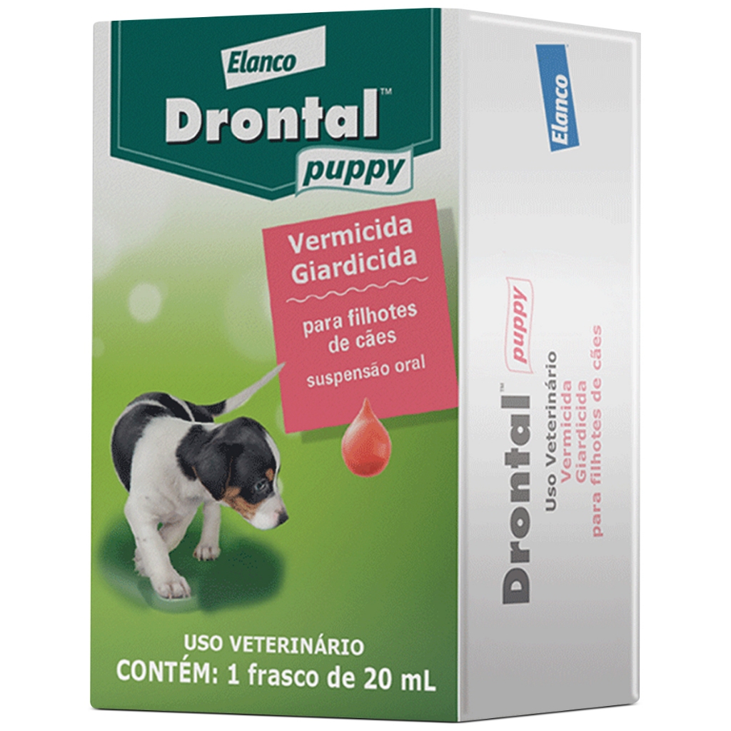 Vermifugo Drontal Puppy 20ML - Filhotes