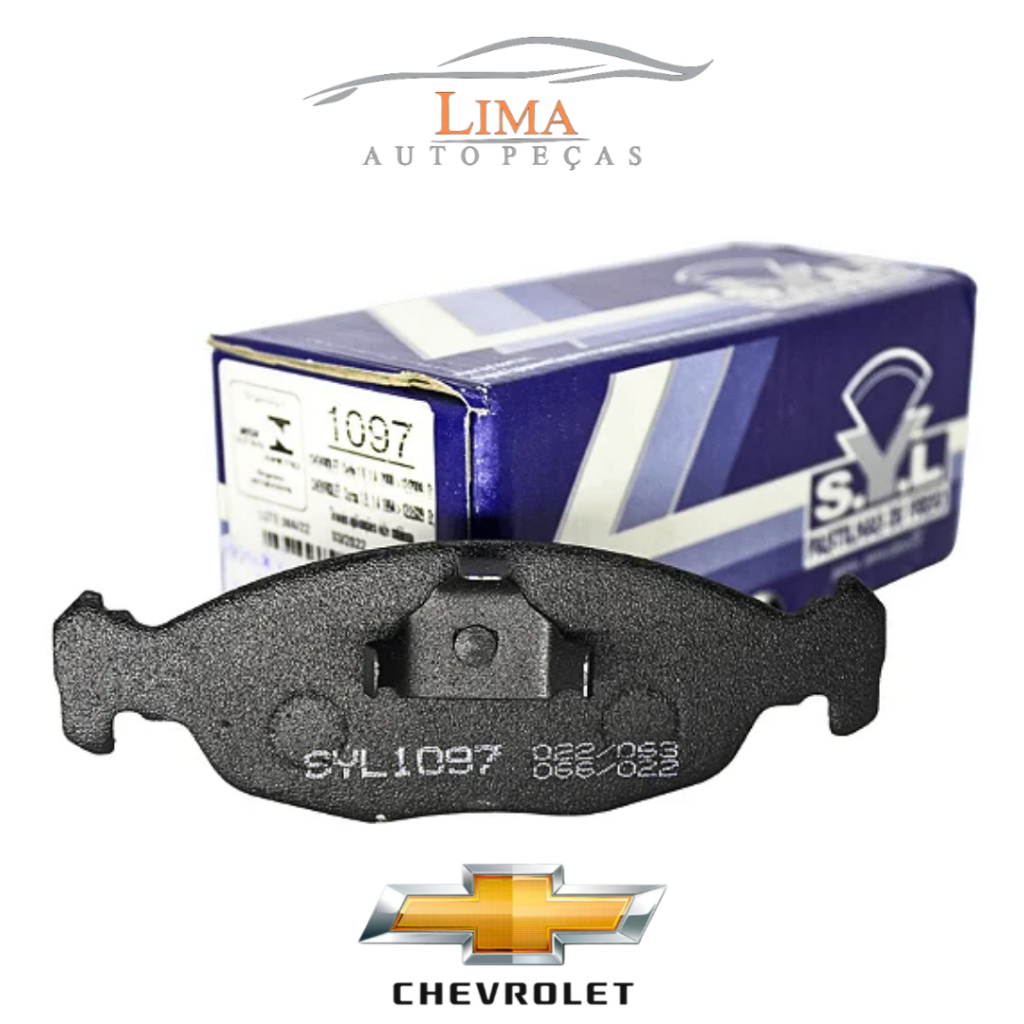 Pastilha De Freio Dianteiro Syl1097 - Agile/ Celta/ Corsa/ Prisma/ Tigra/ Lanos/ Nexia -