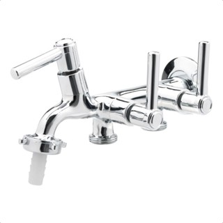 Torneira De Metal Com 3 Saídas Tanque E Máquina De Lavar C72 em Oferta na Shopee