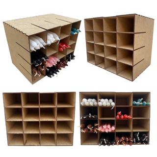 Organizador Porta Velas Umbanda Candomblé Quimbanda Mdf em Oferta na Shopee