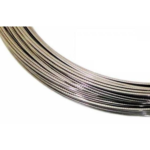 Traste Níquel DHP-20 Médio Para Cavaco/violão/guitarra - 1,0mm (Altura) X 2,0mm (Largura) 1 Metro em Oferta na Shopee