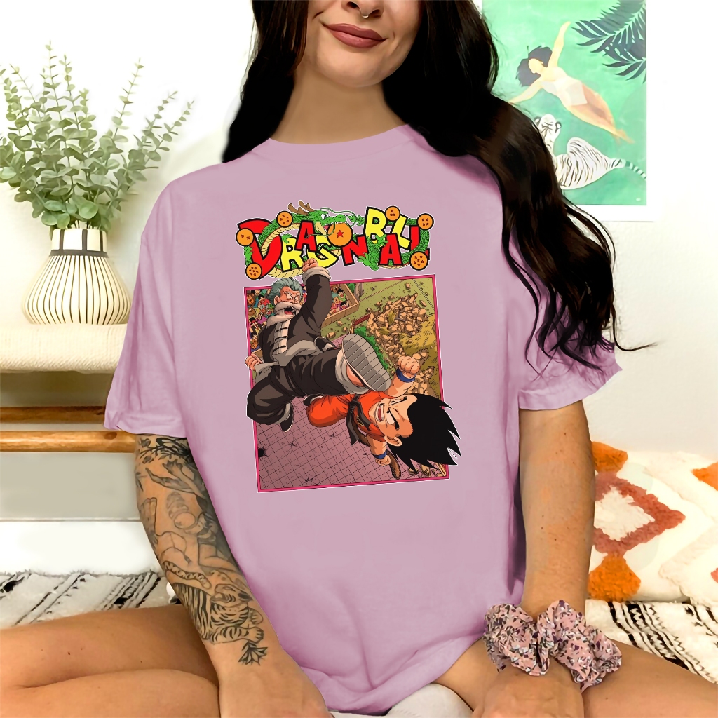 Camiseta Feminina Blusão T-shirt Dragon Ball Clássico - 34