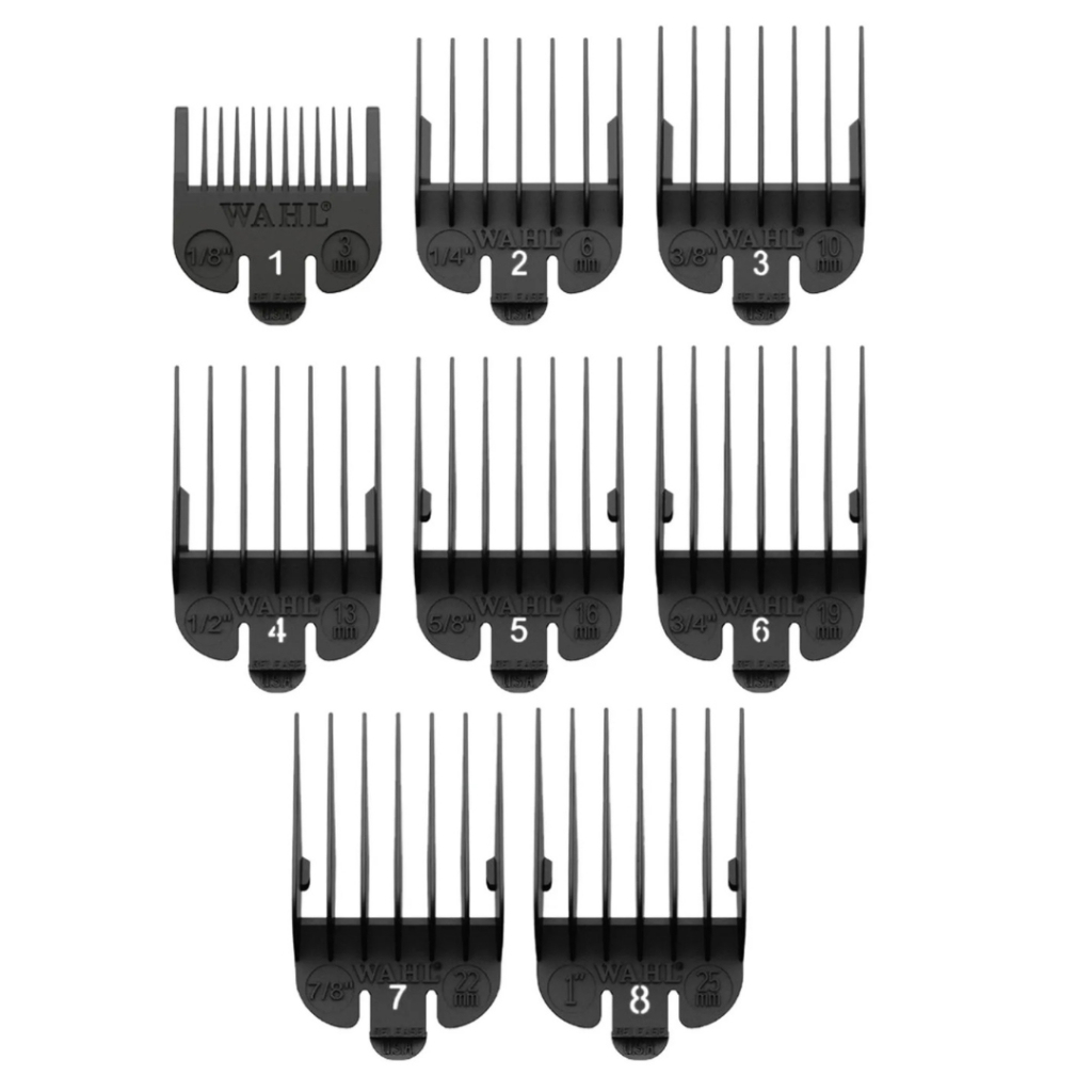 Pente Maquina de Cortar Cabelo Wahl Original Escolha Entre Numero 1 2 3 4 5 6 7 8