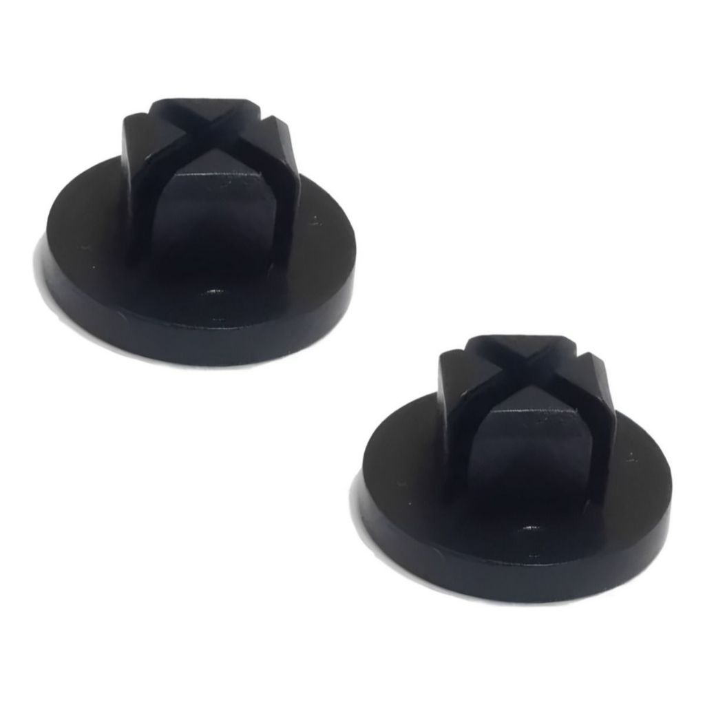 Bucha Fixação Placa Chevete Corsa Montana Vectra Opala 4pcs