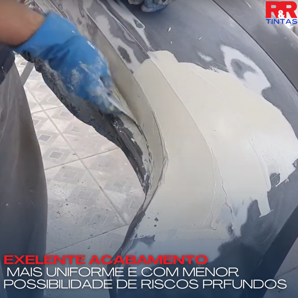Massa Poliéster para Plástico 400g Maxi Rubber | Massa Automotiva para Reparos e Acabamento — imagem 2 de 2