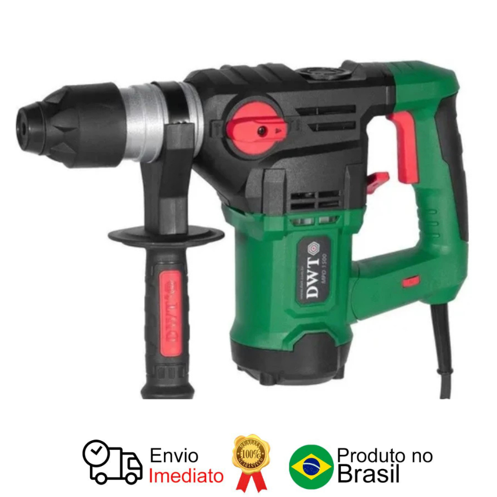 Martelete Perfurador Rompedor MPD 1500 500W 220v DWT em Oferta na Shopee