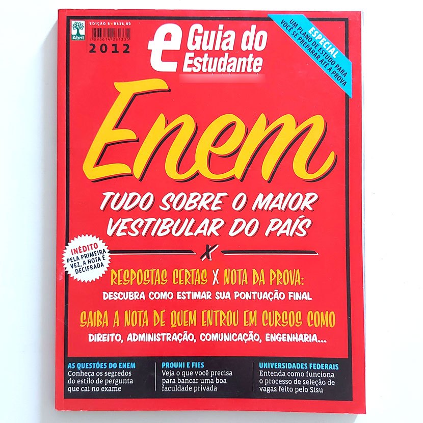 Revista E Guia Do Estudante Enem Vestibular Ed8 2012 Fies s2