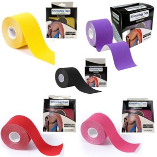 Kinesiology Fita Bandagem Elástica Kinesio Tape 5m X 5cm em Oferta na Shopee