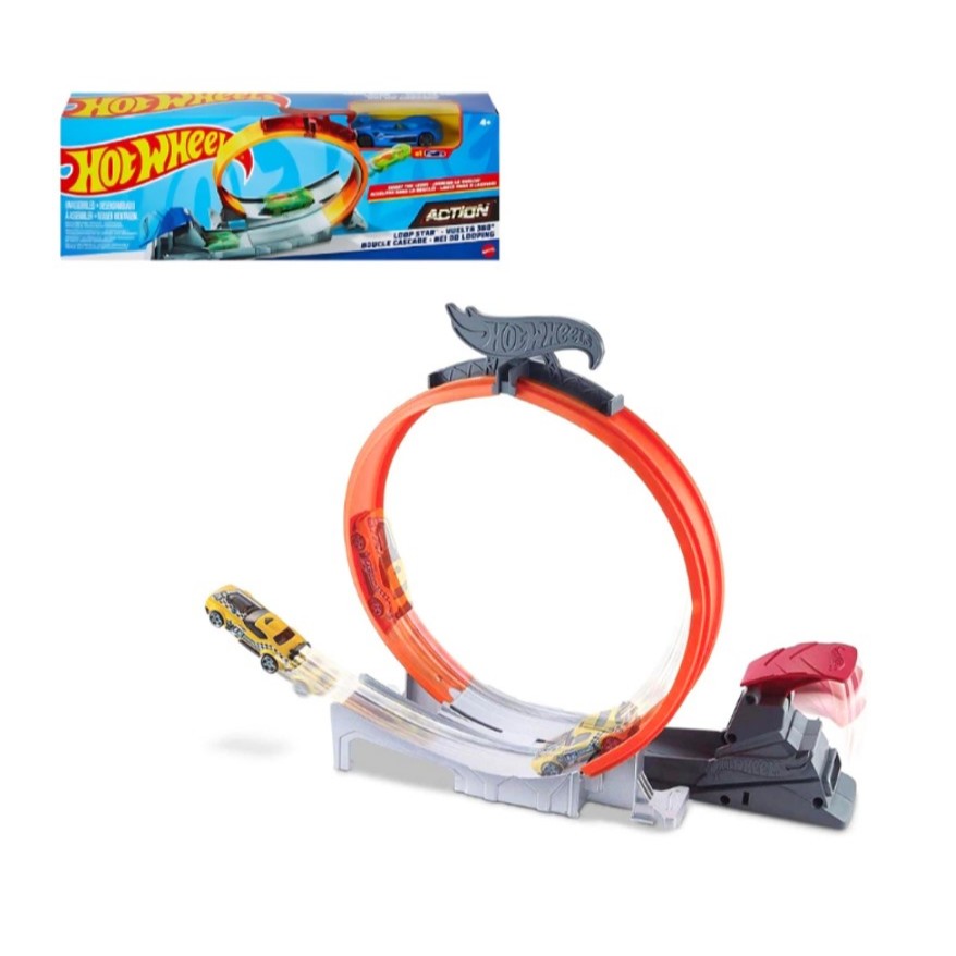 Hot Wheels Pistas de Acrobacias FTH79 - Mattel - Mom & Baby