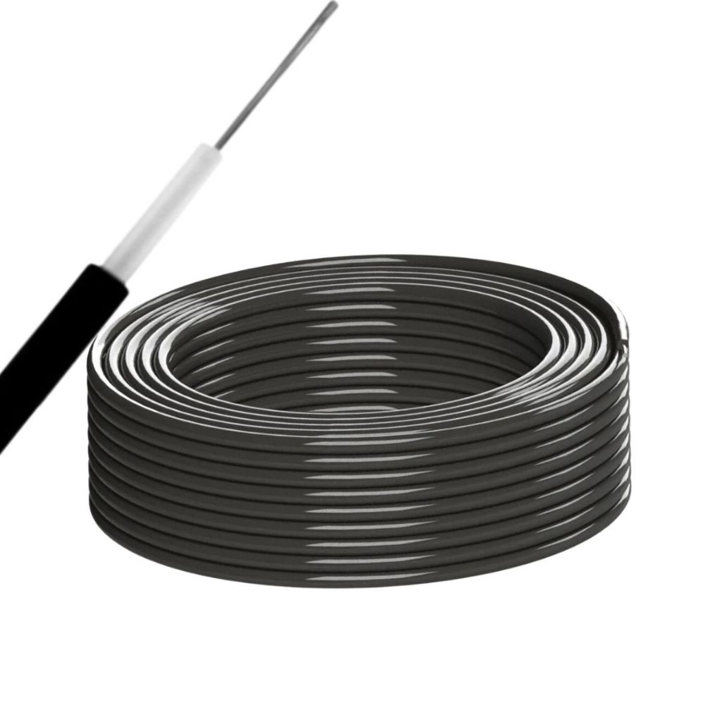 Rolo de Fio Cabo de Alta isolação tensão para Ligação de Cerca elétrica 5mm Para Proteção em Oferta na Shopee