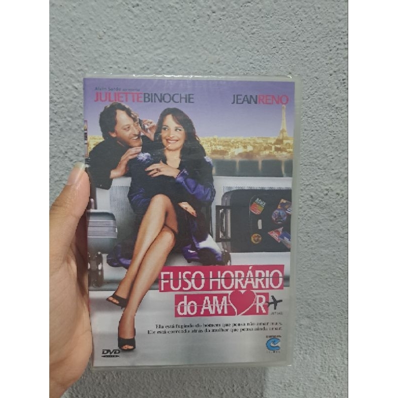 DVD Fuso Horário do Amor 2002, Jean Reno & Juliette Binoche Dublado Lacrado Original