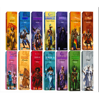 Incenso Dos Orixás Bruxas Xamã 100% Natural 0% Carvão 10 Varetas - Lua Mística em Oferta na Shopee