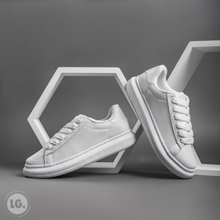 Tênis Masculino Branco casual com Estilo Moderno e Conforto Extra 38 Ao 45 trabalho faculdade escola em Oferta na Shopee