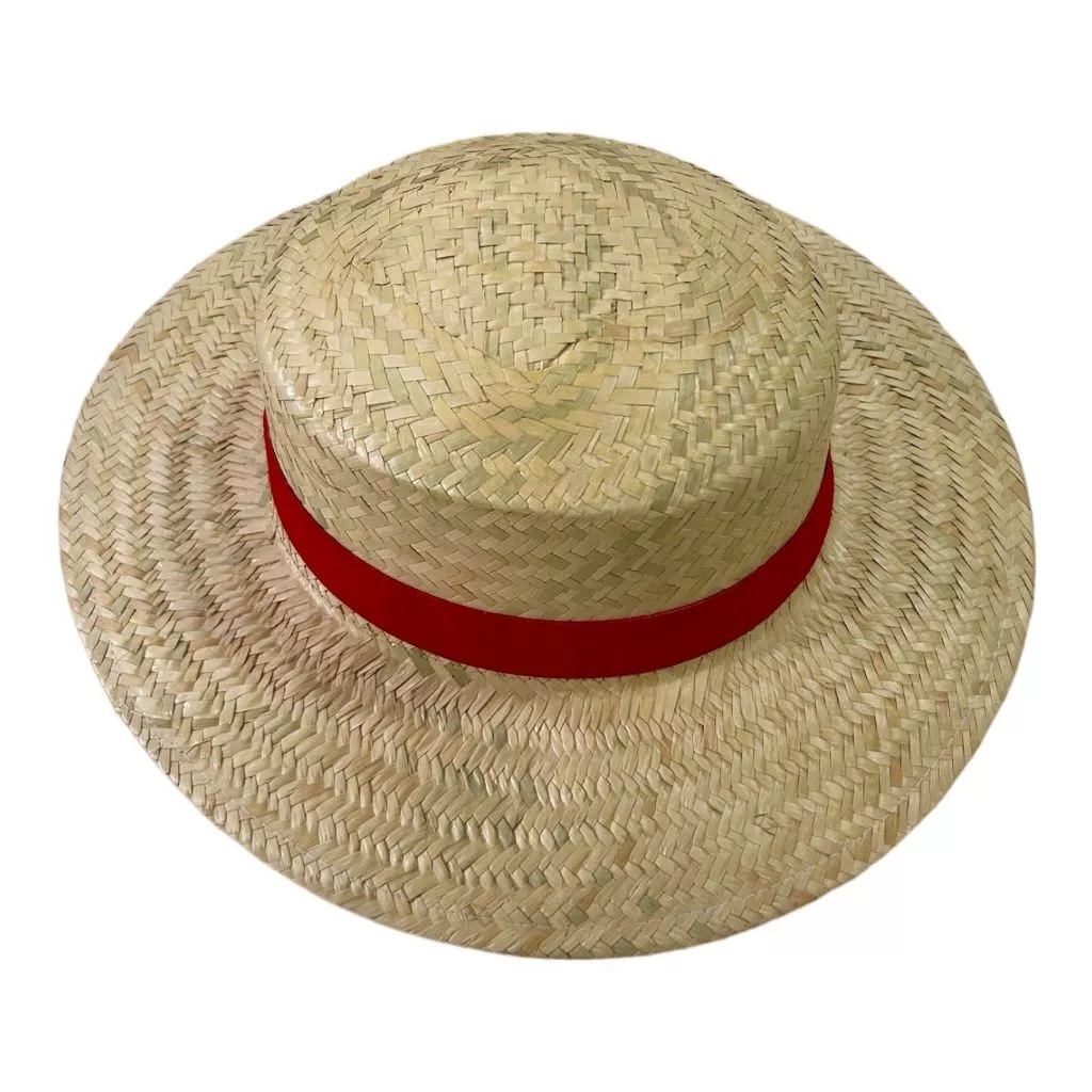 Chapéu Luffy One Piece Palha Dourada Cosplay em Oferta na Shopee