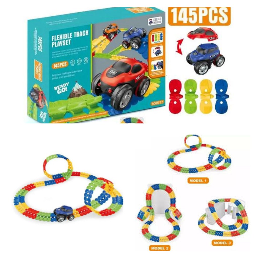 Pista de Corrida Antigravidade Com Carrinho / Pista Maluca Com Carrinho