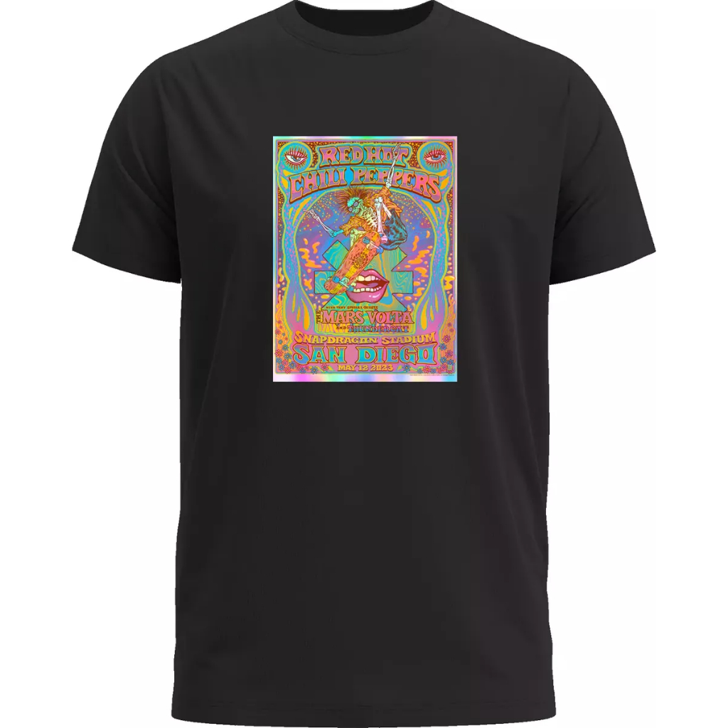 Camiseta Red Hot Chili Peppers San Diego May 12, 2023 Poster
