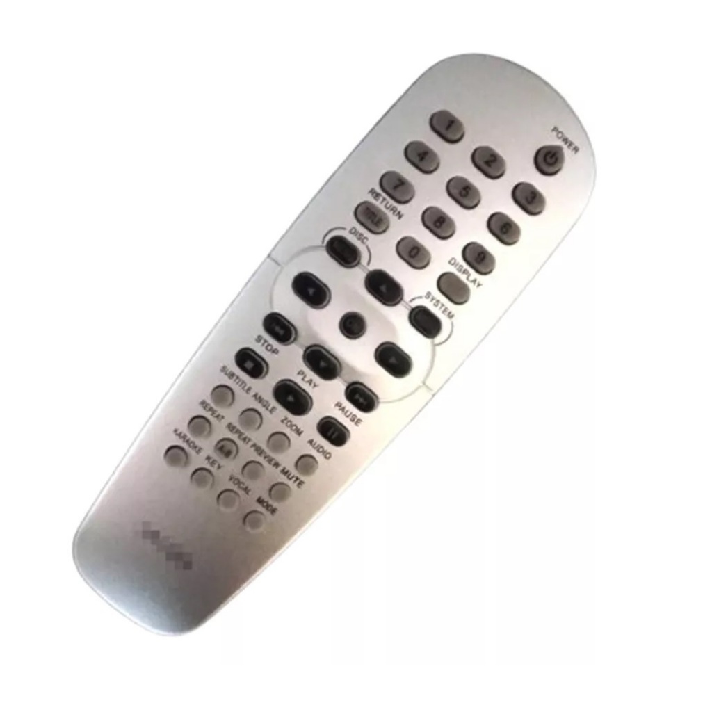 Controle Remoto Para Dvd Dvd520/05 Dvd615 625 Dvd 627 627k Dvd 702 714 953 Dvd 724 Dvd 726 Dvd615 Dvd615/782 Dvd616k